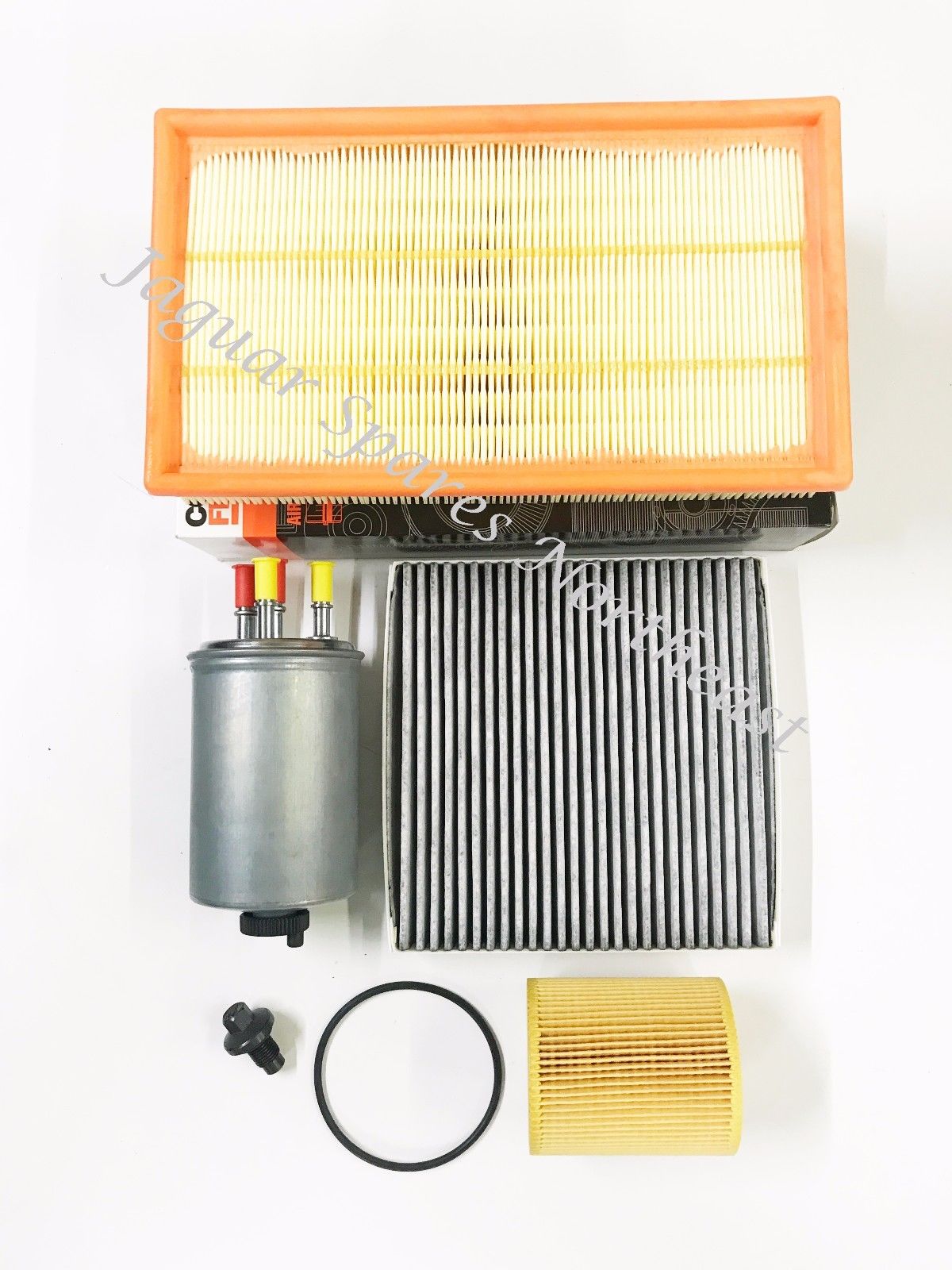 Jaguar XF 3.0 (2009-2015) Complete Service Kit – Oil, Air, Fuel Filters & Engine Oil