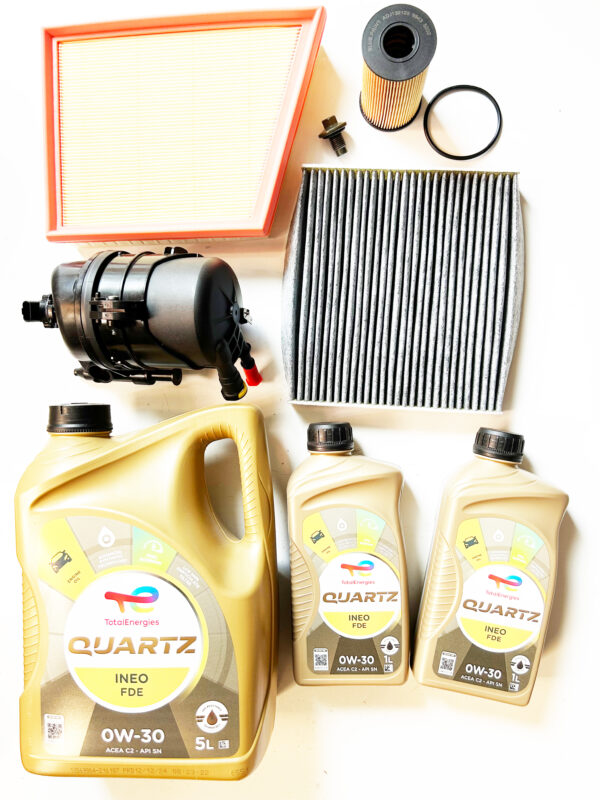 XE 2.0 INGENIUM DIESEL FULL SERVICE KIT - JDE37128 - AJ813202 - T4A6124 - C2S52338 - T2H34766 -  SYNTHETIC OIL