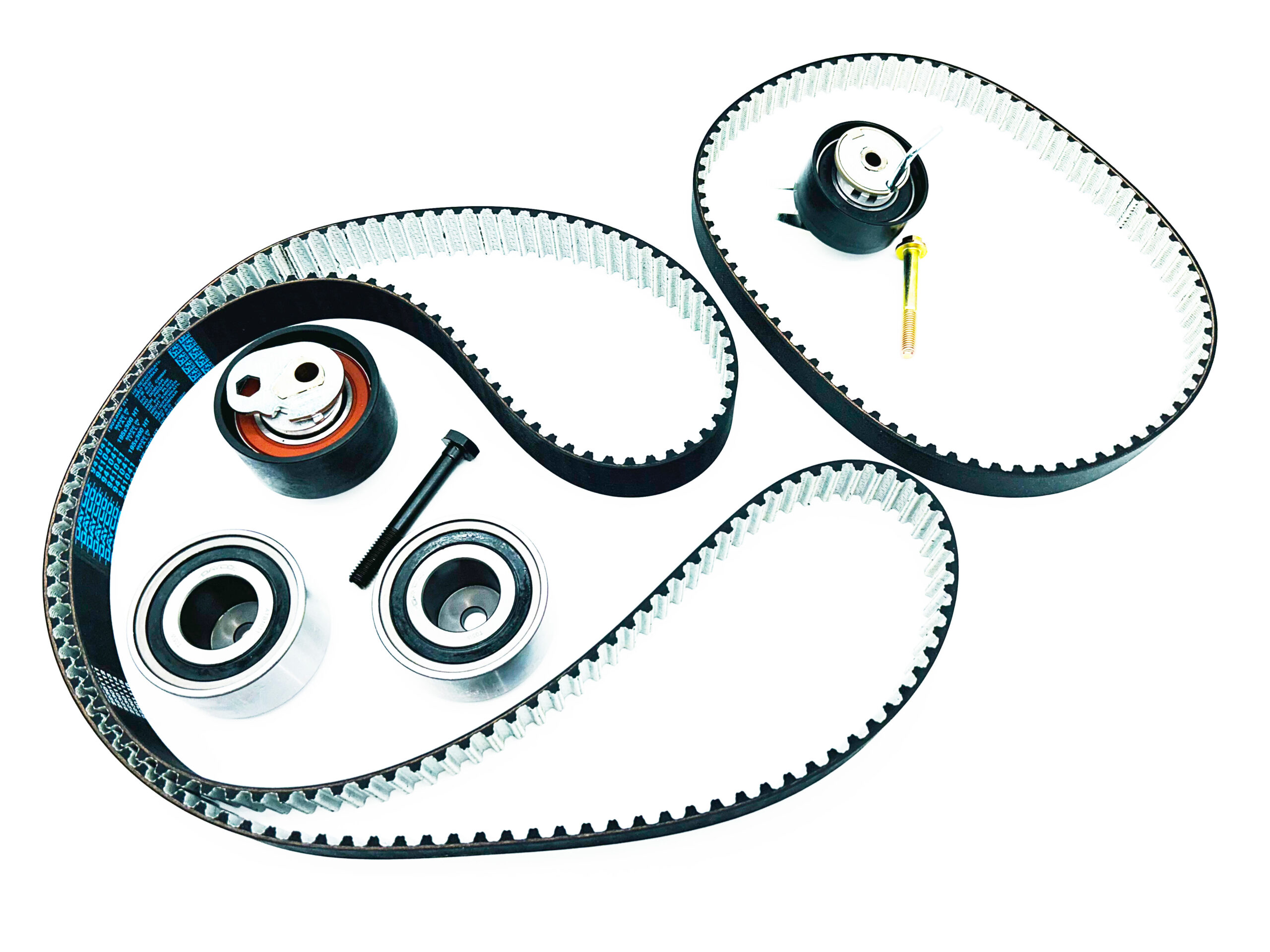 JAGUAR XF X260 3.0 V6 DIESEL FRONT & REAR TIMING BELT KIT - C2D49451 - C2D46699 - JD61536